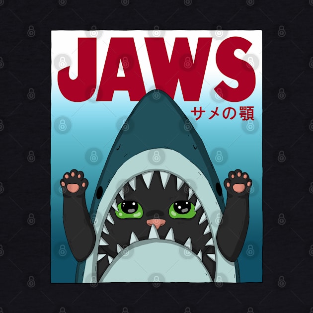 Cat Jaws Parody by Japanese Neko